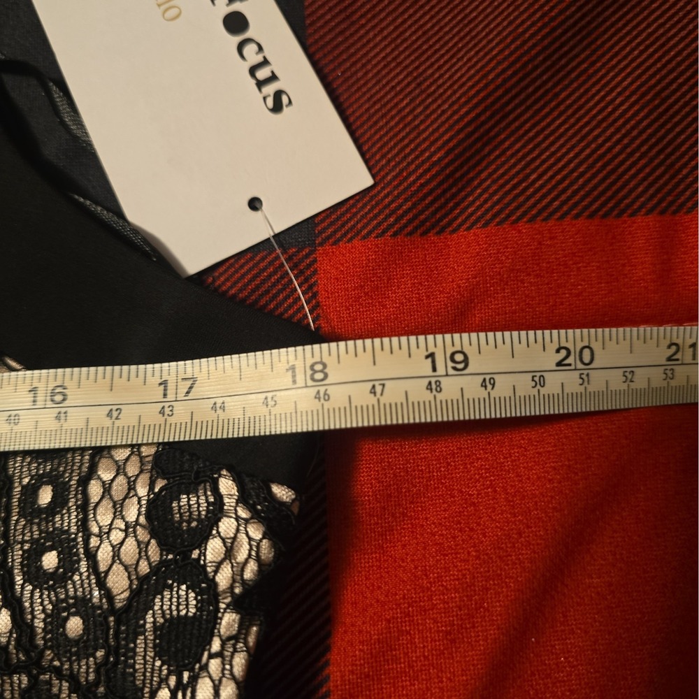 Enfocus Studio Knee Length Dress Lace Top Size 14, New‎ - Picture 6 of 7